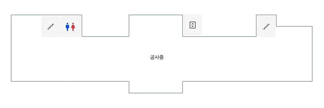 3층에는 건물 좌측을 기준으로 상설감사팀, 계단, 화장실, 공직자윤리위원회, 감사관실, 계단, 교통철도과, 행정운영과, 감사관실, 도민소통과, 노사민정사무실, 자체감사팀이 있습니다.
